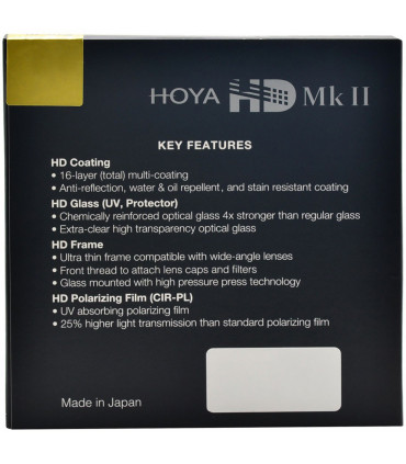 Hoya filter ringpolarisatsioon HD Mk II 55mm