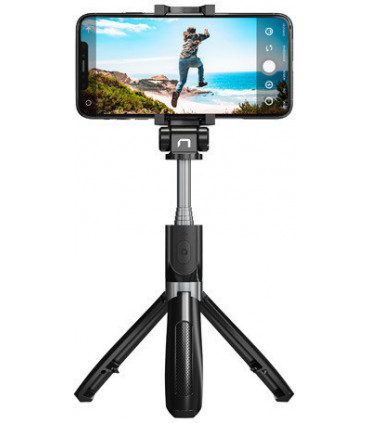 Natec käsistatiiv-statiiv Alvito BT, must