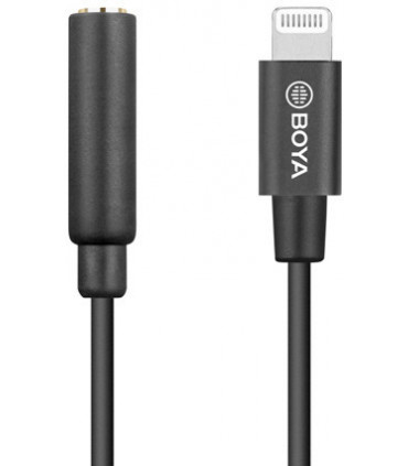 Boya adapter BY-K3 3,5mm TRRS - Lightning