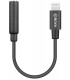 Boya adapter BY-K3 3,5mm TRRS - Lightning