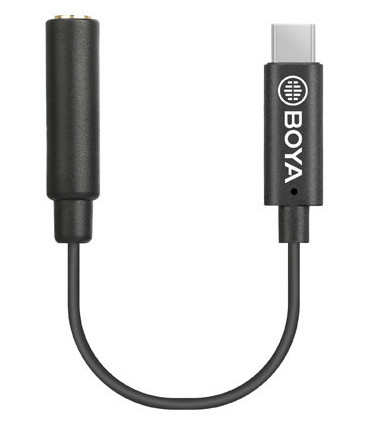 Boya adapter BY-K4 3,5mm TRS - Type-C