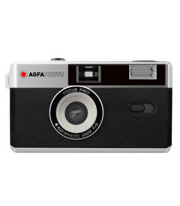 Agfaphoto analoogkaamera 35mm, must
