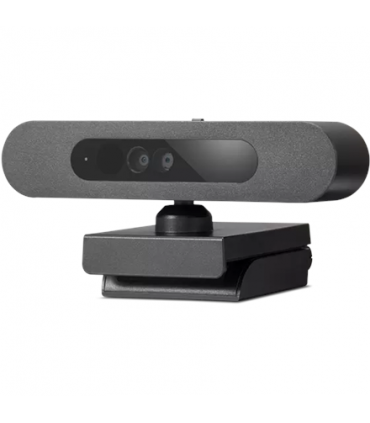 Lenovo Webcam 500 FHD Black, Pixel perfect high definition FHD 1080P video with 1/2.9 inch RGB sensor size. Effortless automatic