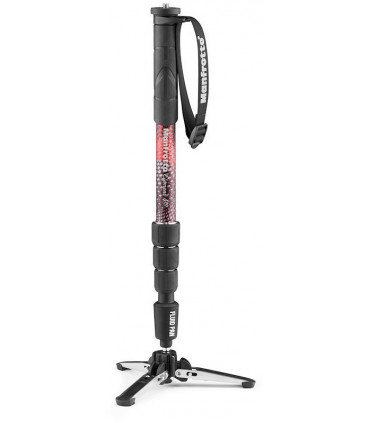 Manfrotto üksjalg Element MII Video MVMELMIIA4, punane