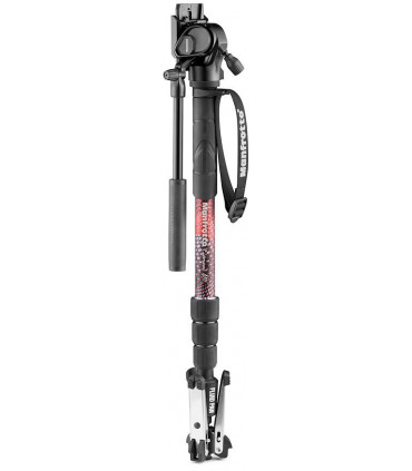 Manfrotto üksjalg Element MII Video MVMELMIIA4LIVE, punane