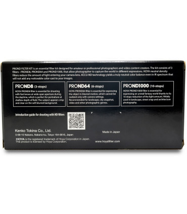 Hoya filtrikomplekt Pro ND8/64/1000 77mm
