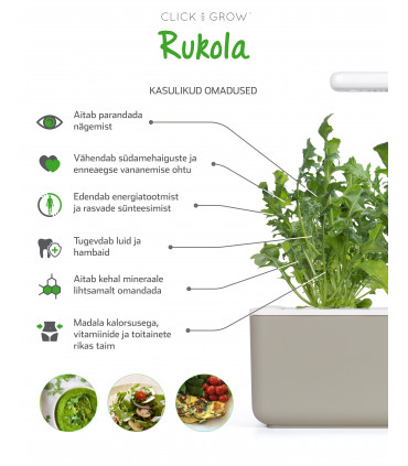 Click & Grow Smart Garden refill Rukola 3tk