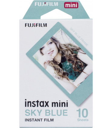 Fujifilm Instax Mini 1x10 Sky Blue Frame