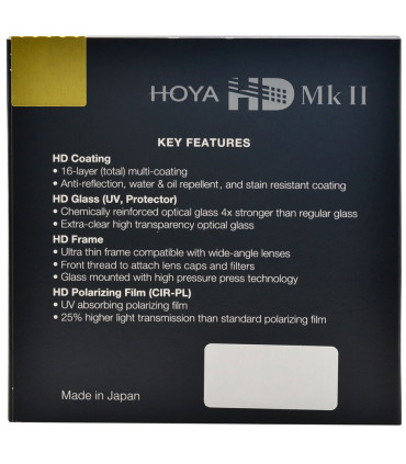Hoya filter UV HD Mk II 72mm