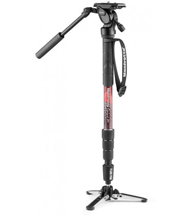 Manfrotto üksjalg Element MII Video MVMELMIIA4LIVE, punane