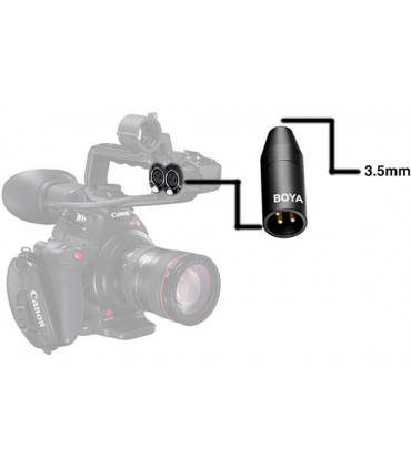 Boya adapter 3,5mm TRS - XLR BY-35C-XLR