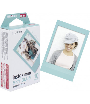 Fujifilm Instax Mini 1x10 Sky Blue Frame
