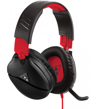 Turtle Beach kõrvaklapid + mikrofon Recon 70N, must/punane