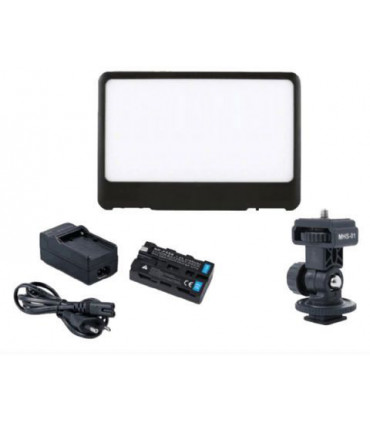 Falcon Eyes LED lambi komplekt + aku DV-80SL-K2