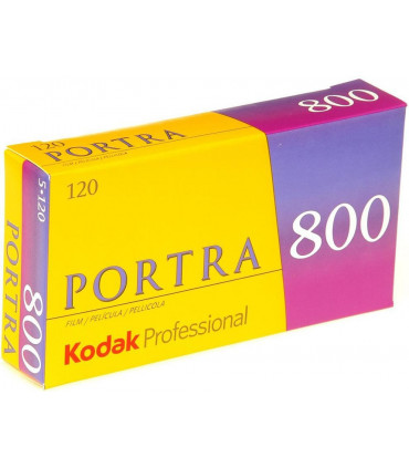 Kodak film Portra 800-120×5