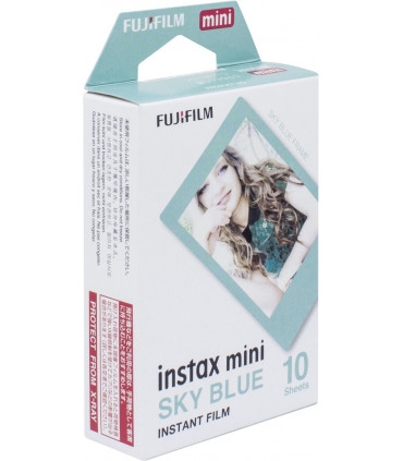 Fujifilm Instax Mini 1x10 Sky Blue Frame