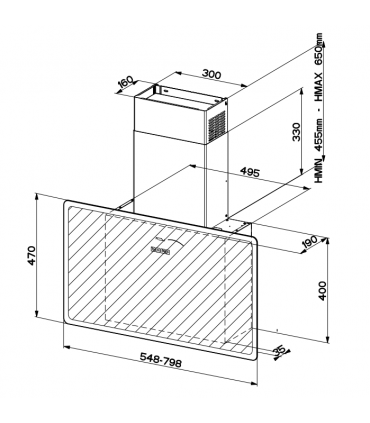 Faber Glam Fit 55 WH