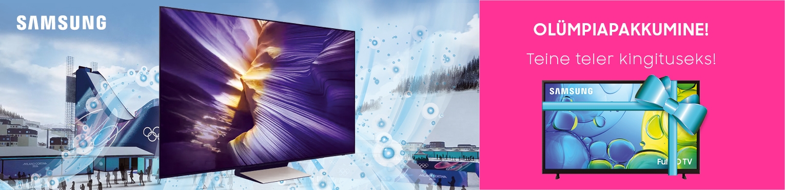Valitud Samsungi teleritega kingituseks 27" teler!