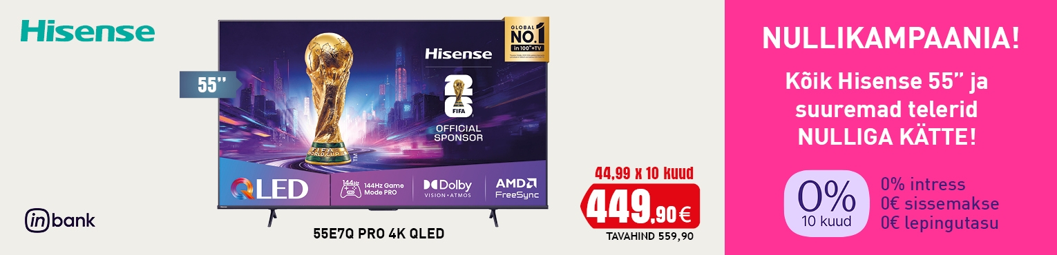 Hisense 0%