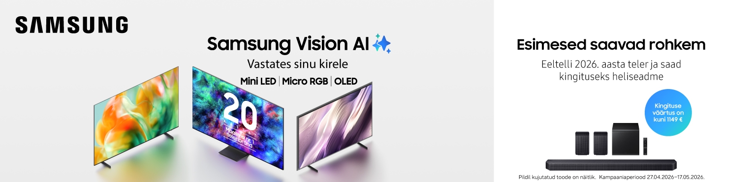 Samsung teleri eeltellimine