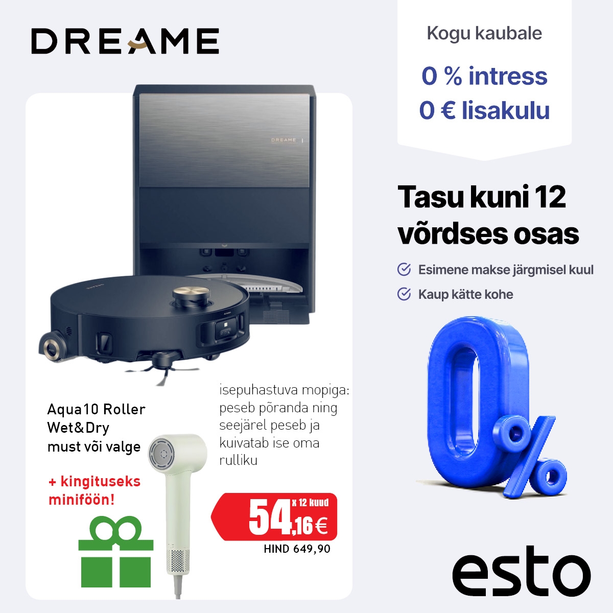 Dreame Aqua10 Roller