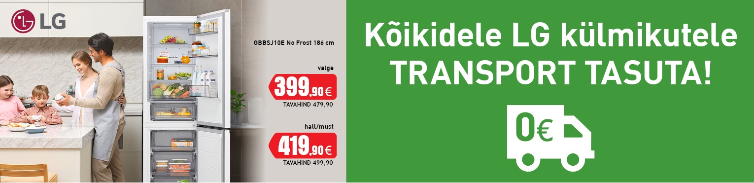 LG tasuta tranpsort Bännerid