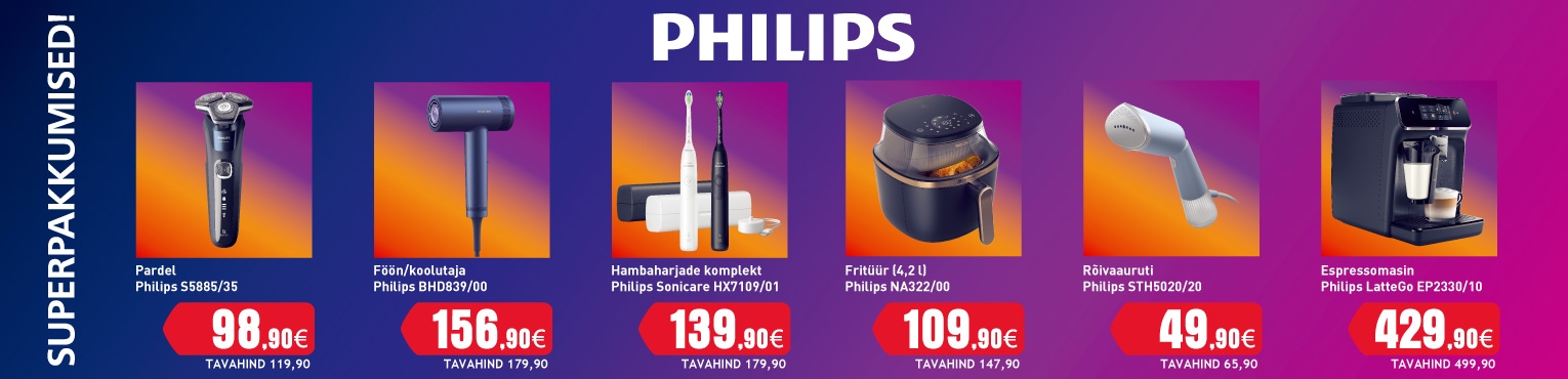 Philips superpakkumised
