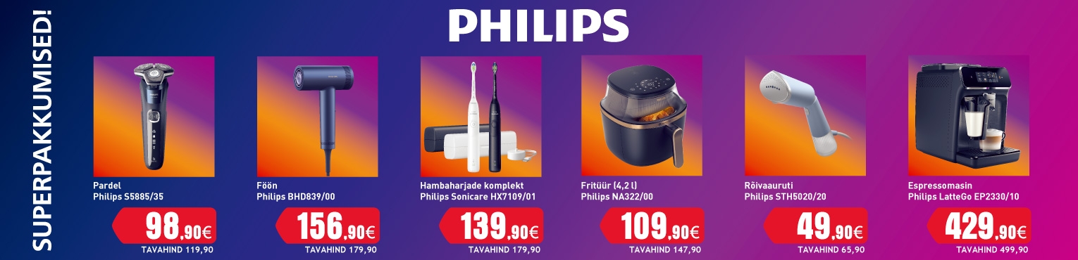 Philips superpakkumised
